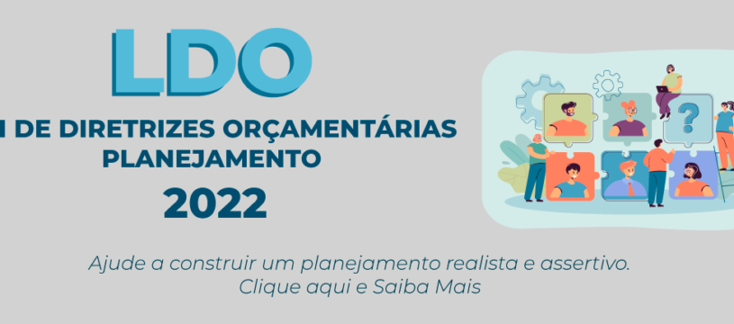 LDO – LEI DE DIRETRIZES ORÇAMENTÁRIAS – PARTICIPE